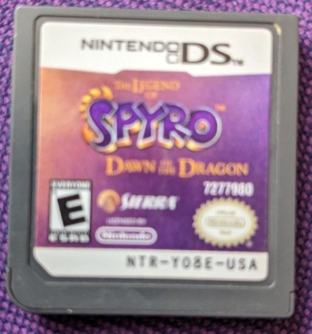 The Legend Of Spyro Dawn Of The Dragon For DS (Loose)