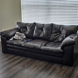 Leather Couches- 2 And 3 Seats