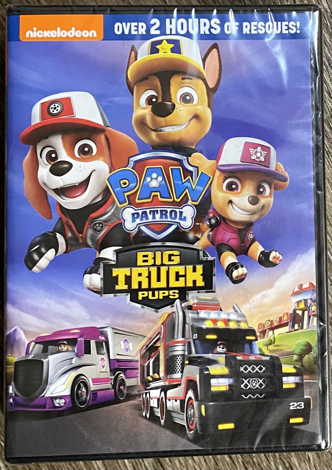 Paw Patrol: Big Truck Pups DVD (2022)
