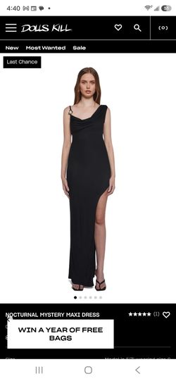 Last Chance

Nocturnal Mystery Maxi Dress