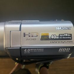 Sony Handcam Camcorder With Accessories