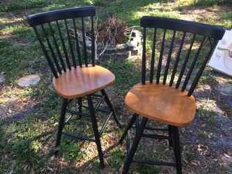 Nice wood stools