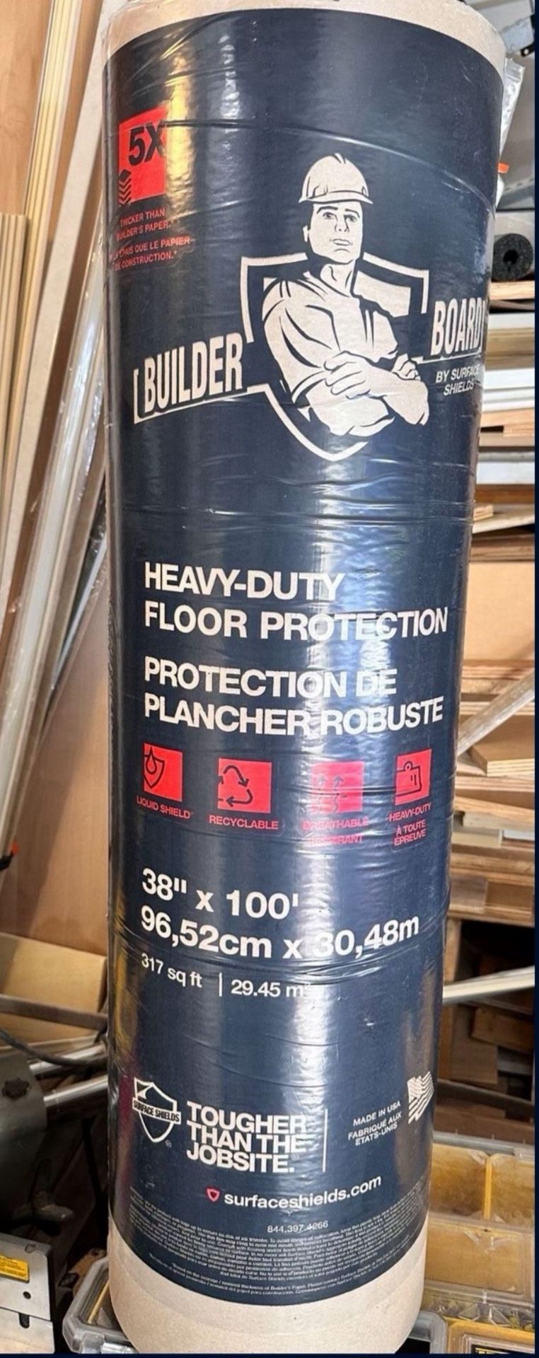 Surface Shields Builder Board Surface Protection