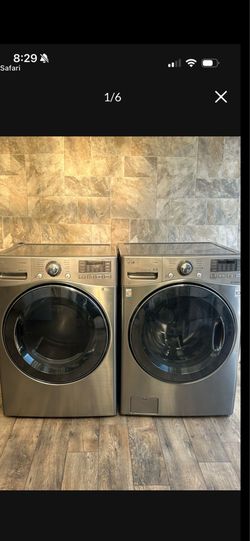 Lg was and gas dryer
