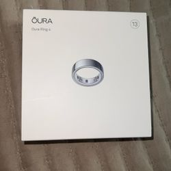 Brand New Sealed Oura Ring Gen 4 – Size 13– Silver