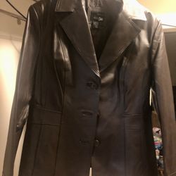 Women’s East 5th Leather Coat