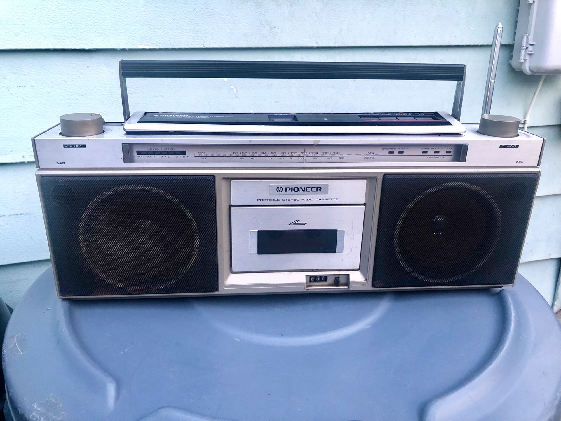 Old School Vintage Pioneer Sk-400 Bombox