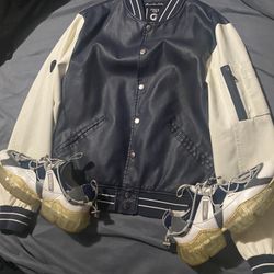 Jimmy Choo W Matching Varsity Jacket