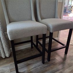 Gray Barstool Chairs