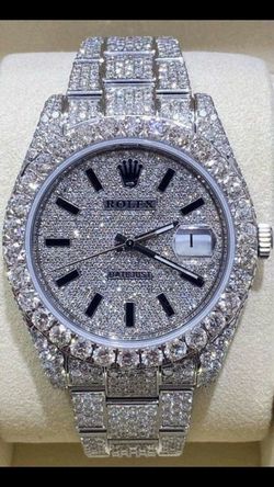 Mossanite watch