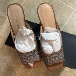 Brand New Coach Heels Size 8.5