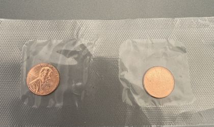 Blank penny planchet 