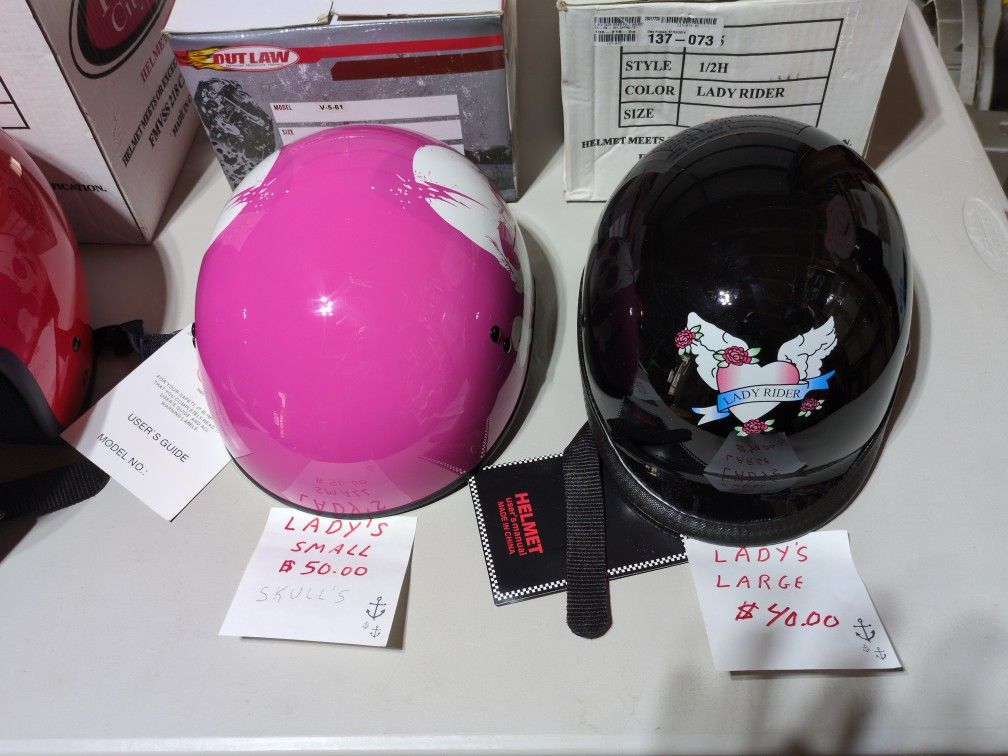 Brand New Motorcycle Helmets