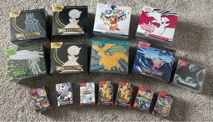 Pokemon TCG Ascended Hero’s Etb & Booster Bundle + More