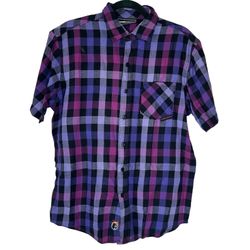 The Hundreds Plaid Shirt Large