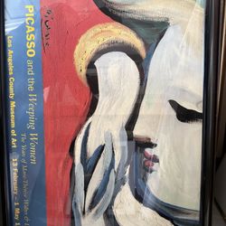 Picasso "Weeping Woman" - 1994 LACMA Exhi...