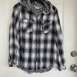 BOSTON TRADERS Women Flannel Size S