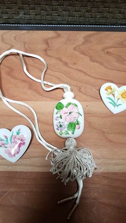 Vintage Avon pendant and pins