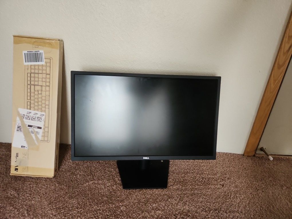 Used Dell monitor with keyboard/mouse