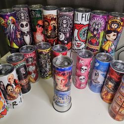 Last Minute Halloween Tumbler Cups 20oz