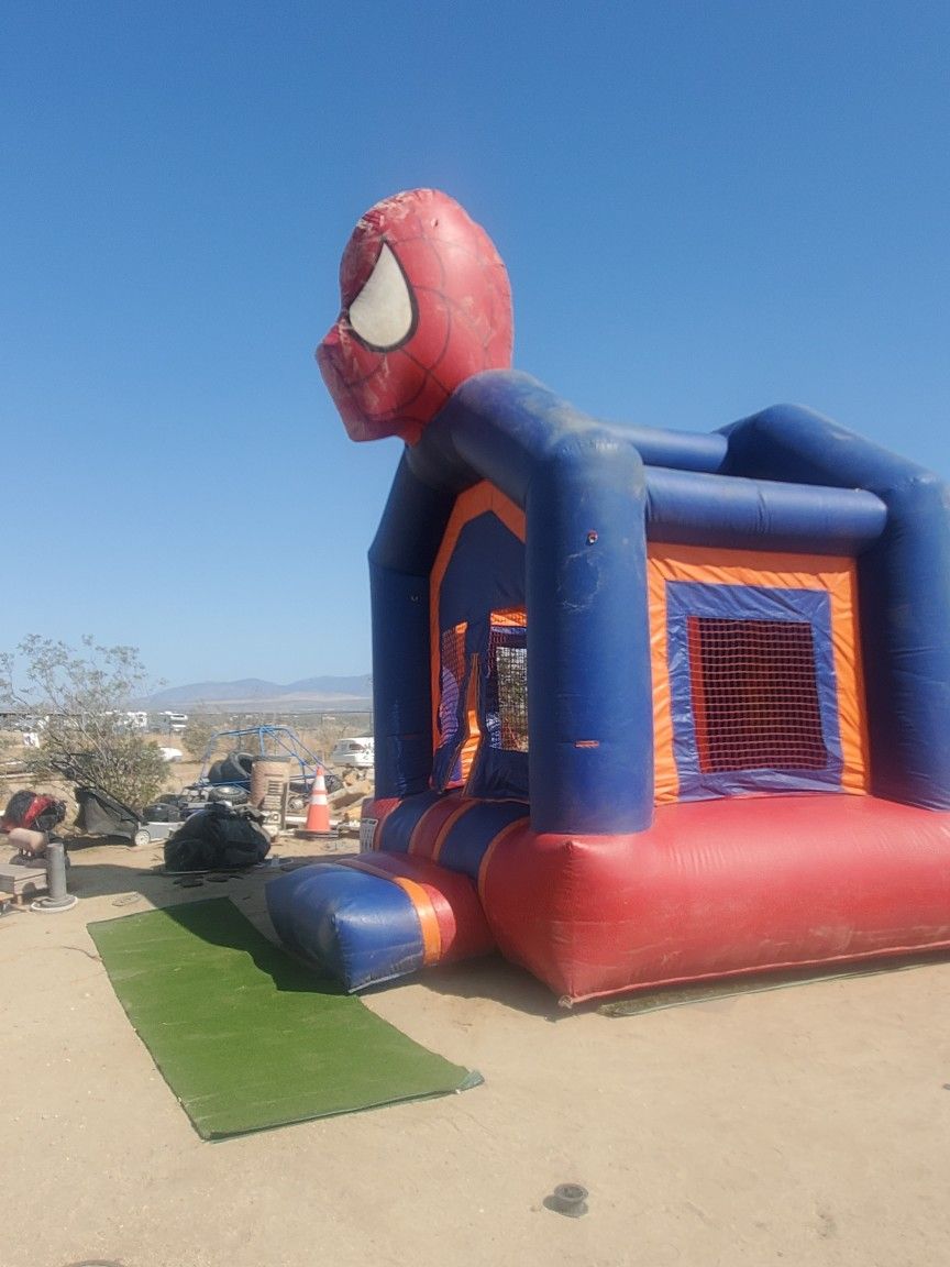 Bounce House, Double Porta ppotty with trailer 