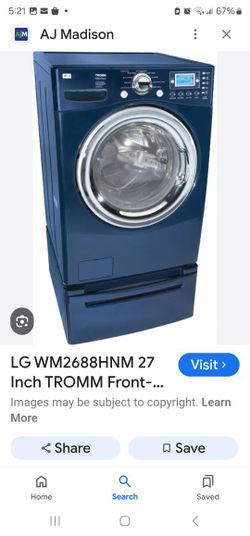 LG Tromm Washer & Dryer Front Loaders With Pull Our Drawers