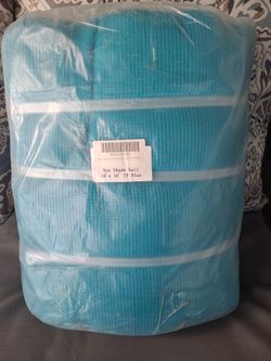 Sun Shadeb16 X 16 Teal