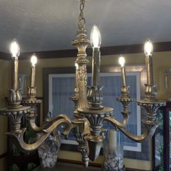 The Bombay Company Chandelier see description
