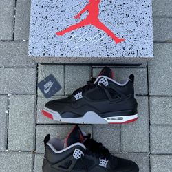 Jordan 4 Retro 'Bred Reimagined' Mens 11 Used With Box