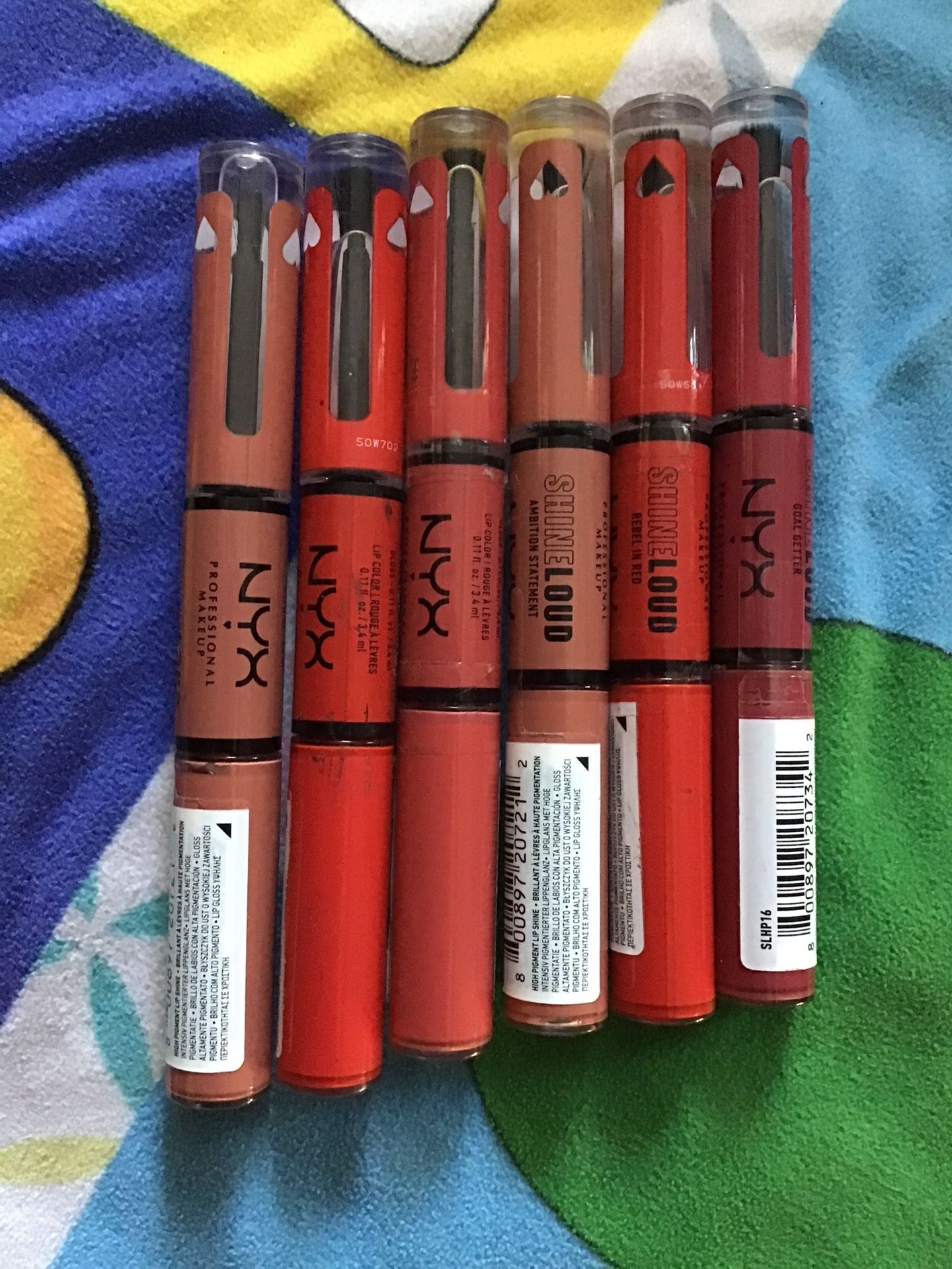 New Nyx Shine Loud Lipstick