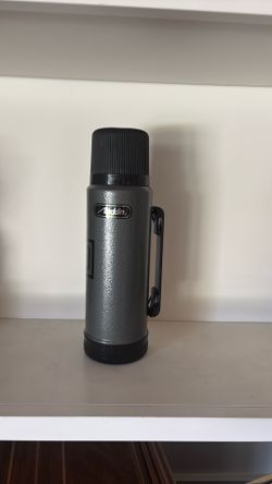 Aladdin Hammered Gray & Black Thermos
