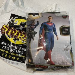 New Supermán Adult Costume 