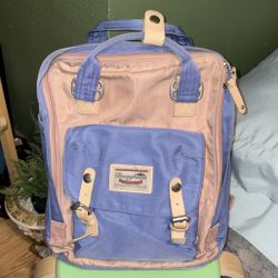 Doughnut Macaroon 16L Travel Backpack Ladies College Lightweight Casual Daypacks Bag Backpack