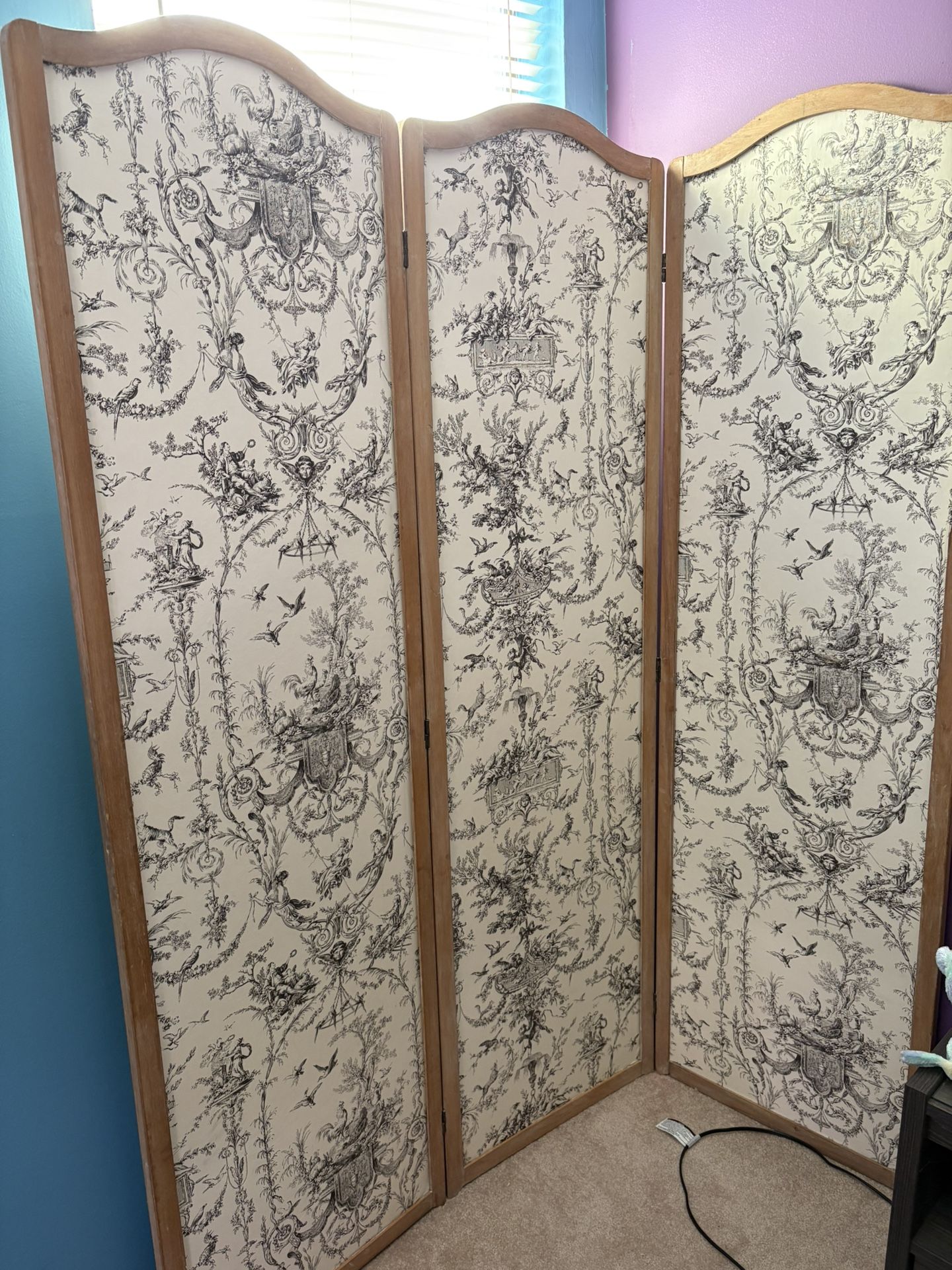 Wood Framed Partition