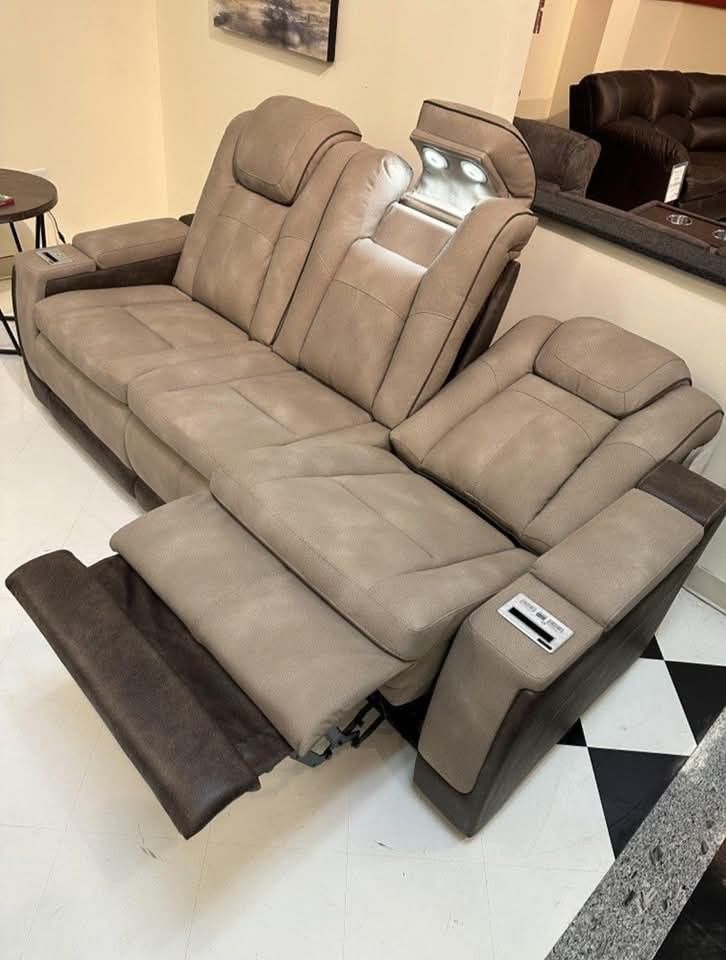 $55 Down Finance Reclining Sofa and Loveseat Sectional Sleeper Sofa 