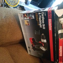 Brand New Cordless Drill & Flashlight
