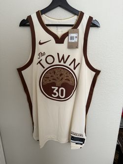 Stephen Curry Golden State Warriors Nike Authentic City Edition Jersey 48 Large