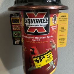 6 Port Squirrel resistant feeder