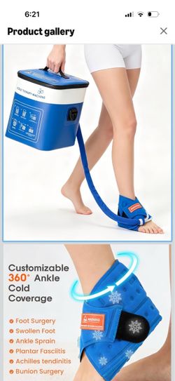 Cold Therapy Machine for Ankle, Ice Therapy Machine