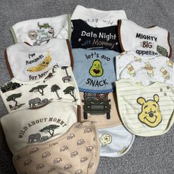 Never Used Baby Bibs