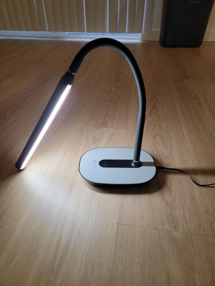 OttLite Strive LED Desk Lamp with USB Charging Port & Flexible Neck