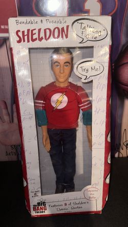 Big Bang Theory Talking Sheldon Bendable & Poseable Figure 17" Tall Doll 