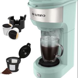 Mini Mint Green Single Cup Keurig Coffee Maker