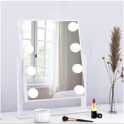 Lighted  Makeup Mirror