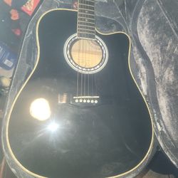Estaban Acl-200  Electric Accoustic Guitar