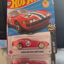 Hot Wheels 2025 Case L Ferrari 365 GTB4 Competizione 