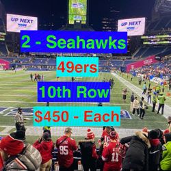 Seahawks 49ers Tickets
