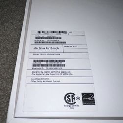 Apple MacBook Air 13-inch🧑🏾‍💻