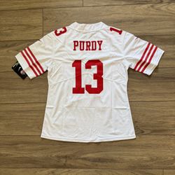 Women’s San Francisco 49ers  Brock Purdy Stitched White Jersey, S To 2xl
