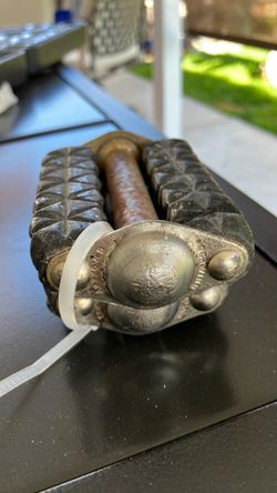 Original 20” Schwinn Pedals, Nickel Plated, Waffle Pedals, Clean Up or Use As-Is,  Made In Germany, 1940, 1950, Located In LaHabra Ca